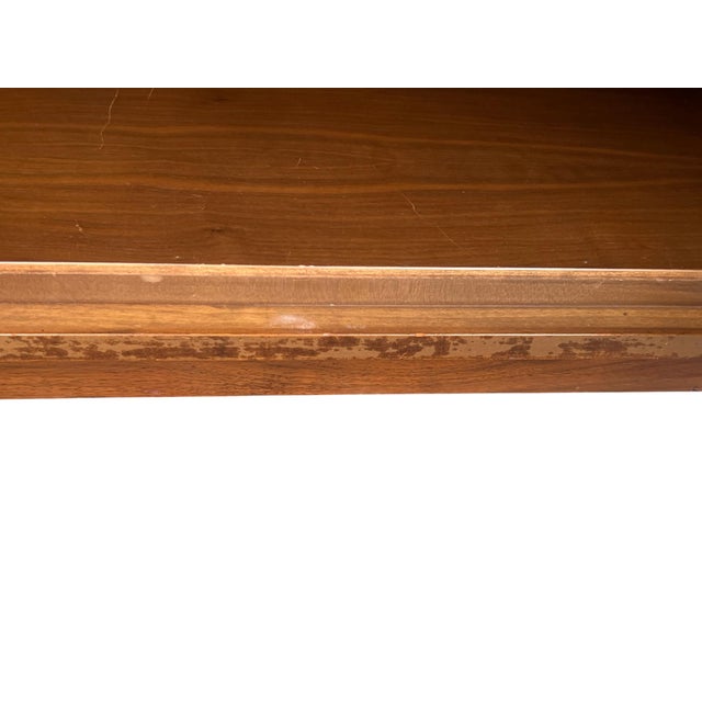 Mid 20th Century Walnut Cabinet Laminate Top For Sale In New York - Image 6 of 17