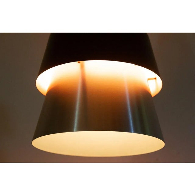 Vintage Danish Corona Pendant Lamp by Jo Hammerborg for Fog & Mørup, 1960s For Sale - Image 9 of 17