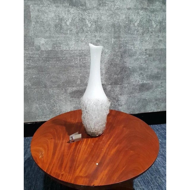 1970s Glass Vase by Mihai Topescu, 1970s For Sale - Image 5 of 9