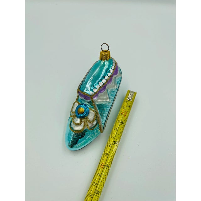 Late 20th Century Polonaise Collection Cinderella Hand Blown Glass Ornament Set in Original Box - Set of 4 For Sale - Image 10 of 13