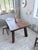 Wood Brutalist Oak Table attributed to De Puydt, Belgium, 1970s For Sale - Image 7 of 18