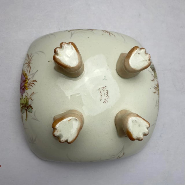 Earthenware Bowl by Pavot for Luneville For Sale - Image 9 of 11