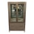 Pulaski Furniture Champagne Display Cabinet. For Sale