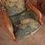 Textile Directoire Painted Lounge Chairs, Set of 2 For Sale - Image 7 of 18
