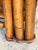 Vintage Burnt Bamboo Folding Shelf For Sale - Image 9 of 14