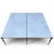Mid-Century Modern Holly Hunt Rue De Seine Iron and Marble Cocktail Table For Sale - Image 3 of 7