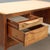 Mid 20th Century Wooden Desk with Drawers, 1960s For Sale - Image 5 of 10