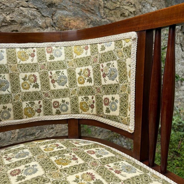 Antique Art Nouveau Viennese in Mahogany Chairs, 1910s, Set of 2 For Sale - Image 11 of 16