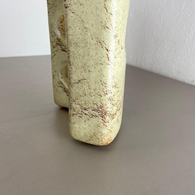 Ceramic Studio Pottery Vase from Bertoncello Ceramics, Schiavon, Italy, 1970s, Set of 2 For Sale - Image 15 of 18