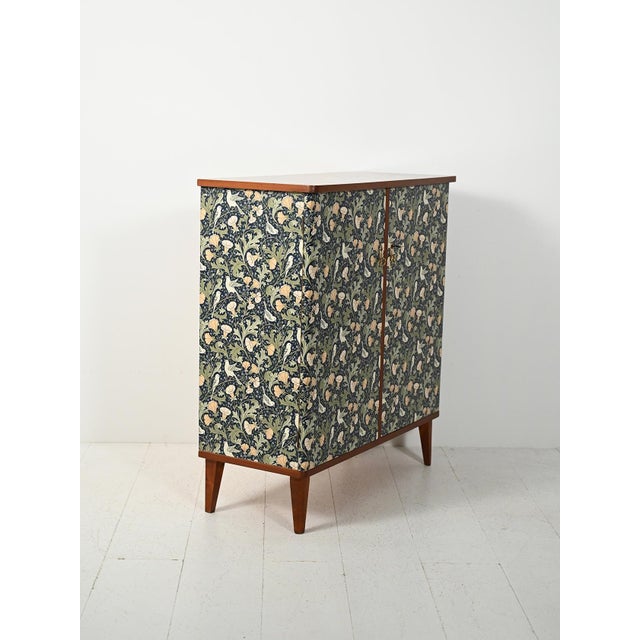 Scandinavian Upholstered Cabinet, 1950s For Sale - Image 4 of 13