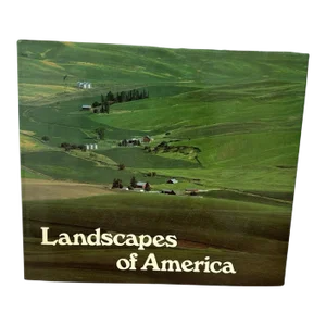 First Edition 1983 Landscapes of America Hardcover Coffee Table Book