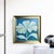 Medium: Oil on canvas Frame: Gold, brushed Size: 14.5" x 14.5" Artist: Tatiana Duperault Condition: Excellent One of a...