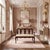 A captivating testament to old-world romance, this petite Victorian-era mahogany settee pairs dramatic grandeur with a...