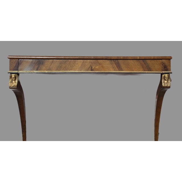 Empire-Style Console Table, 1970 For Sale - Image 11 of 11