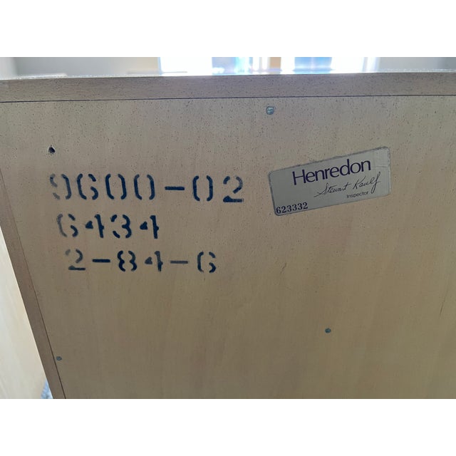 Champagne Pair of Vintage Henredon Scene Two Burlwood Dressers For Sale - Image 8 of 8