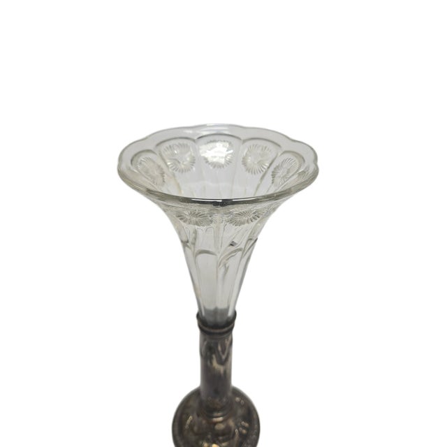 Art Nouveau French Flute Vase, 1900s For Sale - Image 13 of 18