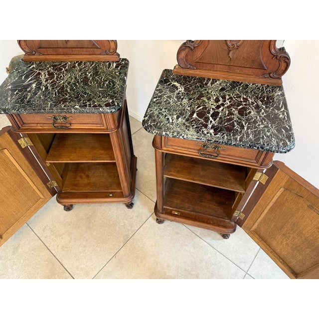Antique Bedside Tables, 1800s, Set of 2 For Sale - Image 12 of 13