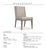 Set of 6 Bernhardt Linea Upholstered Dining Chairs – 2 Arm Chairs & 4 Side Chairs For Sale In New York - Image 6 of 6