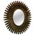 French Gilded Starburst Iron Mirror, 1900s For Sale - Image 6 of 6