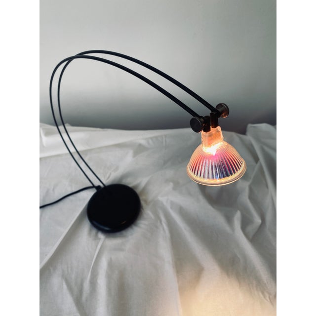 Metal Postmodern Halogen Table Lamp from AF Cinquanta, Italy For Sale - Image 7 of 11