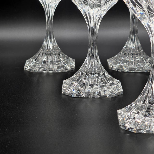 Transparent Arnolfo Di Cambio Artica Crystal Wine Glasses, Set of 6 For Sale - Image 8 of 13