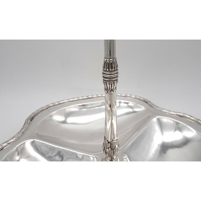 Art Nouveau Silver-Plated Handled Candy Tray from Wiskemann, 1930s For Sale - Image 4 of 15