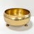 Vintage brass claw foot bowl with classic Hollywood Regency styling, ideal as a planter, centerpiece bowl, or decorative...