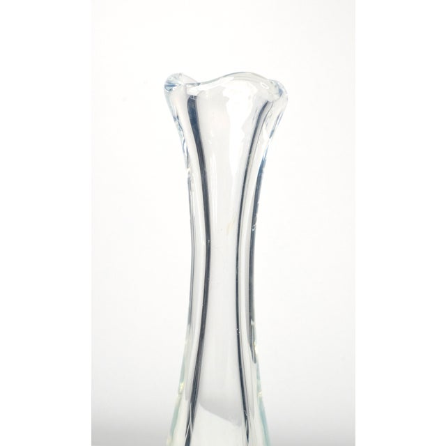 Glass Opaline Glass Selena Vases by Sven Palmqvist for Orrefors, 1950s, Set of 2 For Sale - Image 7 of 11