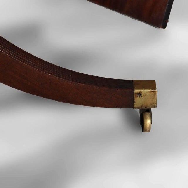 Duncan & Phyfe Style George III Mahogany Banquet Table With Three Leaves C1820 For Sale - Image 16 of 17