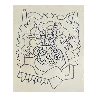 Larry Connatser Still Life Drawing For Sale