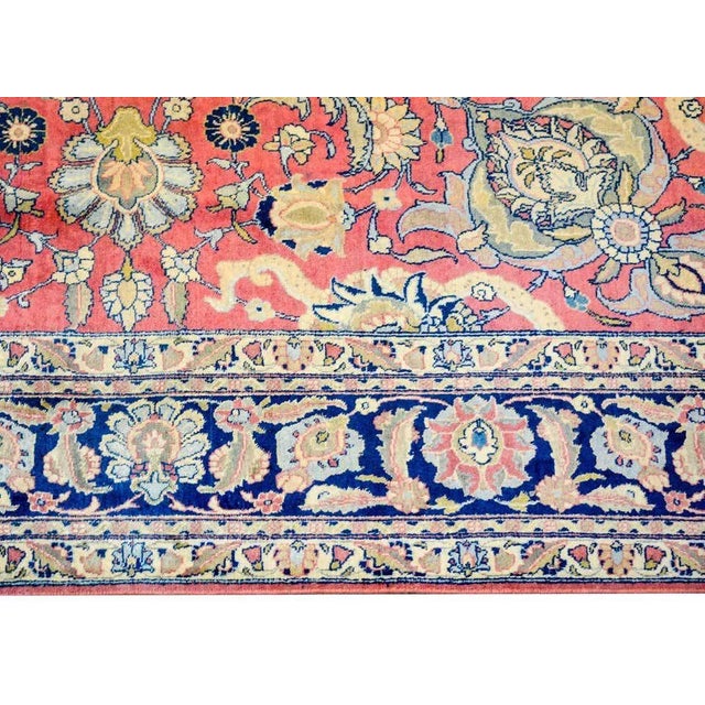Traditional Mid-20th Century Tabriz Rug For Sale - Image 3 of 6