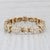 White 5.90ctw Diamond Tennis Bracelet 14k Yellow Gold 7" 9.8mm For Sale - Image 8 of 8