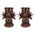 Bronze Stag Garden Planters with Antlers, Set of 2 For Sale - Image 5 of 5