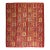Vintage Zabihi Collection Cherry Red Room Size Turkish Kilim - 8'10" x 10'11" For Sale