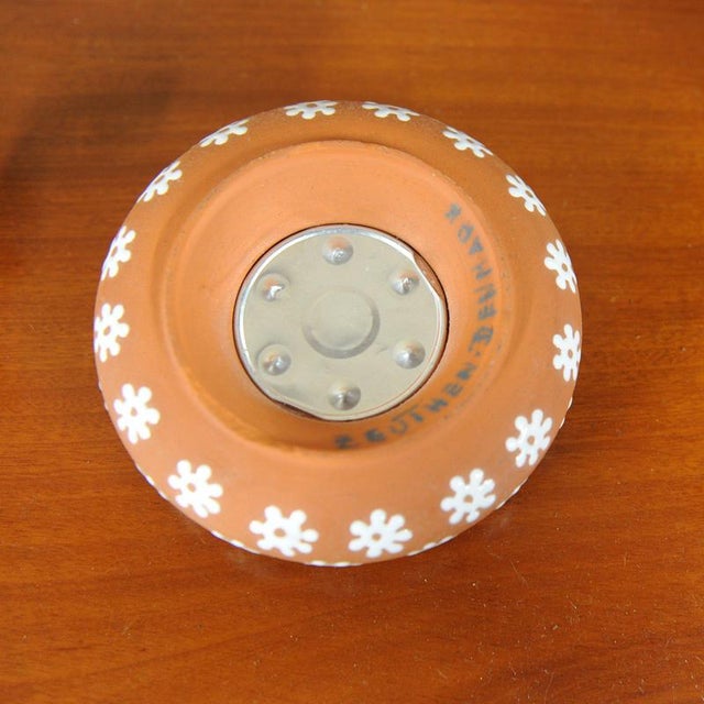 Piggy Bank and Candleholder attributed to Zeuthen Ceramic Workshop, Copenhagen, Denmark, 1960s, Set of 2 For Sale - Image 4 of 13