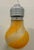Orange Blown Glass Bulb Pendant Lamp, 1990s For Sale - Image 7 of 7