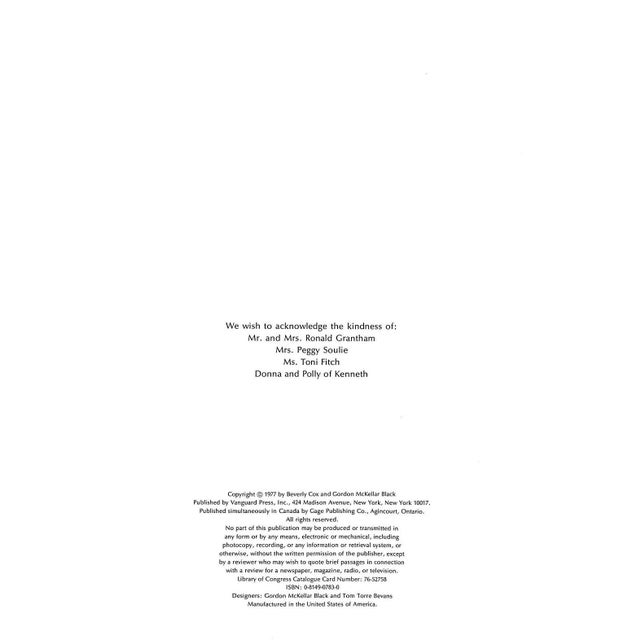 "Gourmet Minceur: A Week of Slimming Cuisine" 1977 Cox, Beverly For Sale - Image 4 of 10