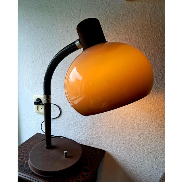 1970s Space Age Mushroom Table Lamp from Herda, 1970s For Sale - Image 5 of 11
