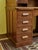 Antique American Desk with Roller Blind For Sale - Image 10 of 16