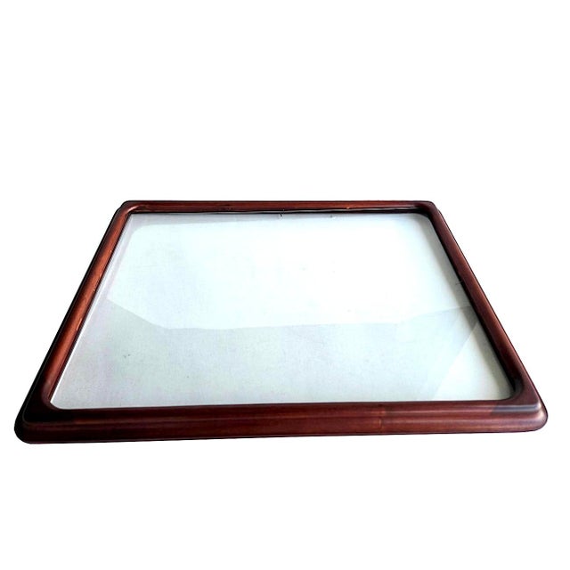 Coffee Vintage Danish Rosewood Art/Picture Frame For Sale - Image 8 of 15