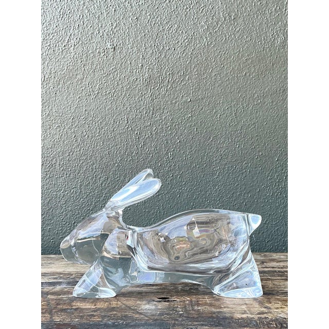 Vintage Lucite Rabbit Planter For Sale In West Palm - Image 6 of 18