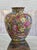 Vibrant hand painted Mille Fleur porcelain vase / urn made in Japan and hand painted in Hong Kong. The "Mille Fleur" or...