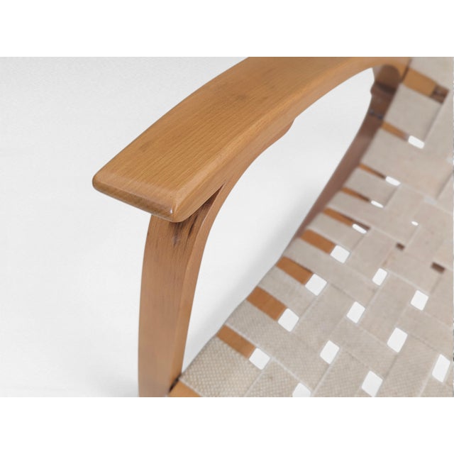 Sculptural Bentwood Lounge Chair by Jan Vaněk for Up Zavody, 1930s For Sale - Image 15 of 18