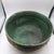 1970s Banded Pottery Bowl With Green Interior For Sale - Image 5 of 12