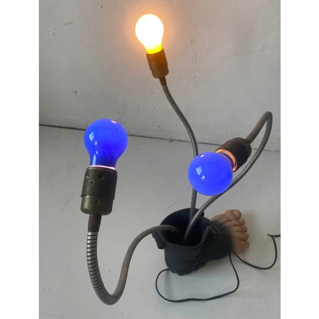 Postmodern Lamp Sculpture from Rene Magritte, 1980s For Sale - Image 12 of 12