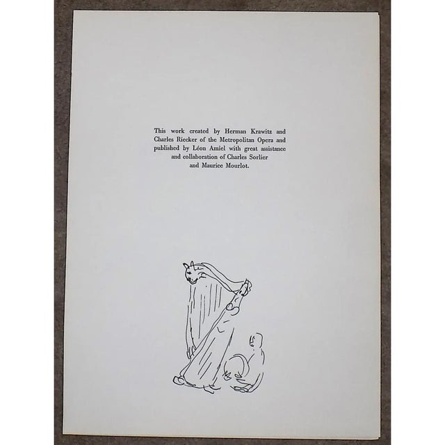 Printmaking Materials Vintage Mid 20th Century Abstract Marc Chagall Lithographs - Set of 9 For Sale - Image 7 of 9