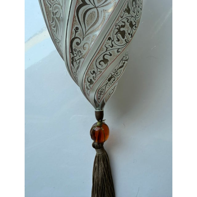 1990s Fortuny Cesendello Cascade Venetian Glass Chandelier For Sale - Image 9 of 11