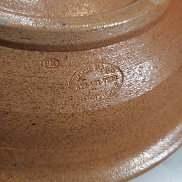 1990s Matisse Inspired Hand-Painted Nude Lady Bowl - Large For Sale - Image 9 of 10