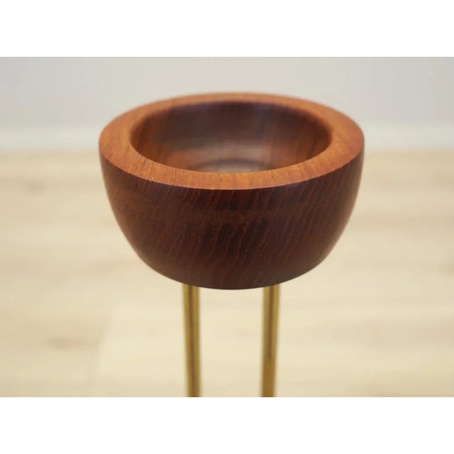 Wood Danish Teak Ashtray, 1970s For Sale - Image 7 of 9