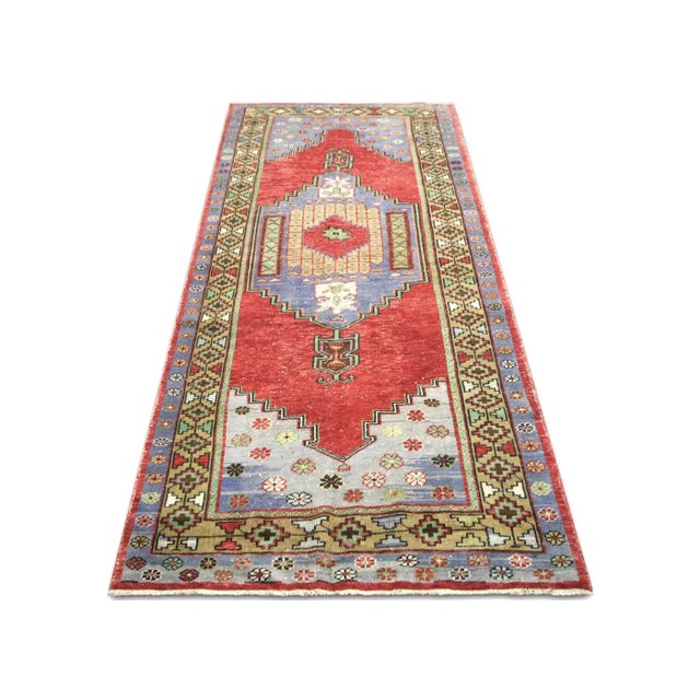 1960s 1960s Turkish Oushak Rug For Sale - Image 5 of 7